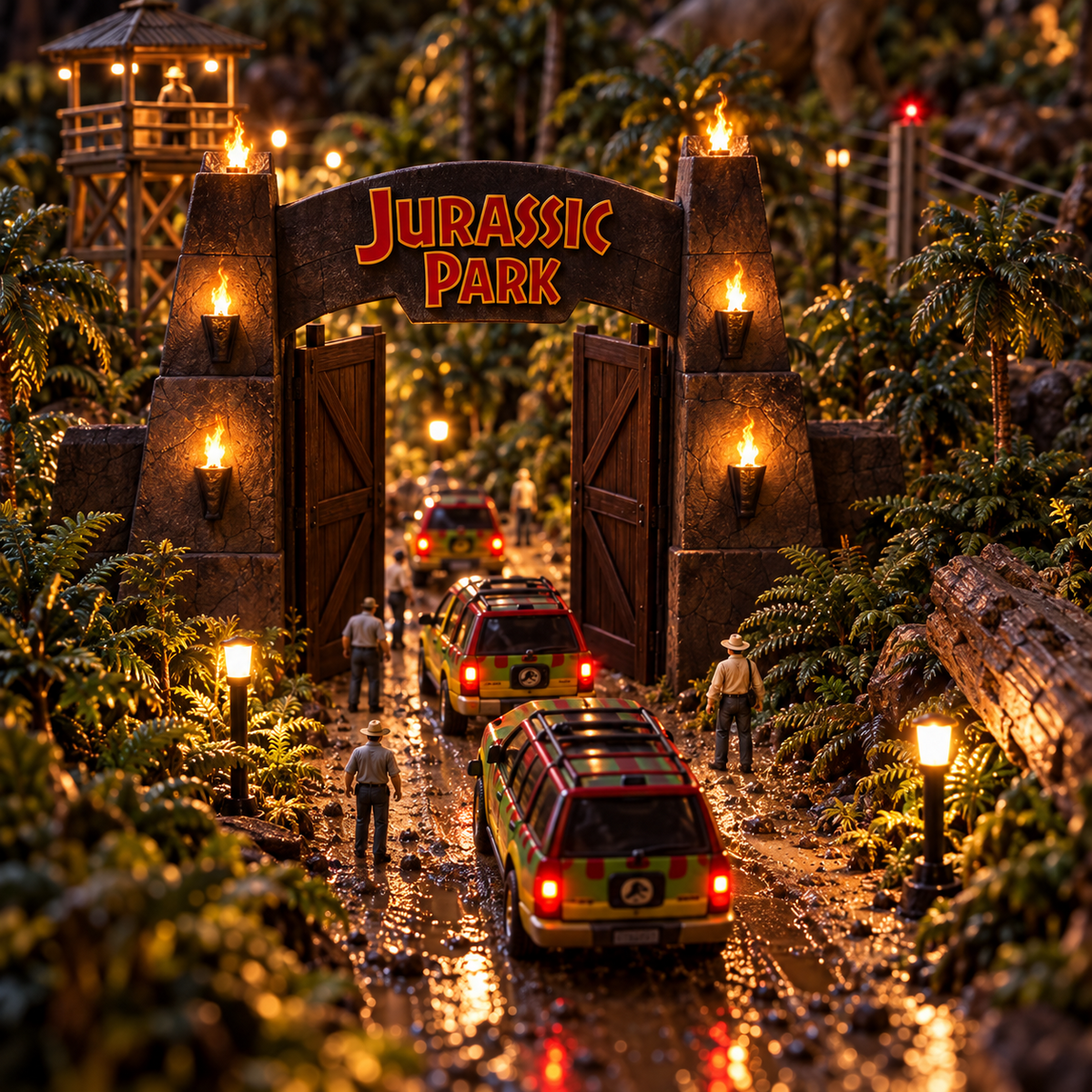 Jurassic Park Table